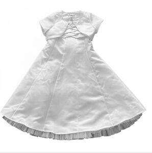 Bonnie Jean First Communion Two Piece  Dress Size 12